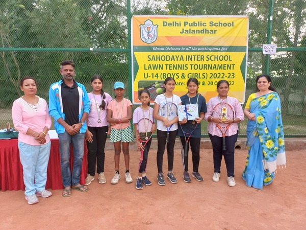 SAHODAYA INTER SCHOOL U-14 LAWN TENNIS TOURNAMENT HOSTED BY DELHI PUBLIC SCHOOL